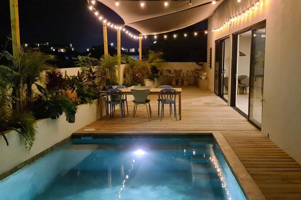 Boutique Appartment 4P With Private Pool, Near Jan Thiel & Mambo Beach 威廉斯塔德 外观 照片